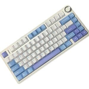 AULA F75 75% Wireless Mechanical Keyboard Reaper Switches Glacial Blue - New